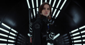 Rogue One: A Star Wars Story (Felicity Jones) Ph: Film Frame ©Lucasfilm LFL