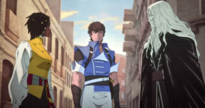castlevania noturno: annette, richter e alucard