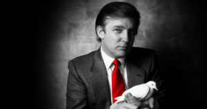 donald trump jovem