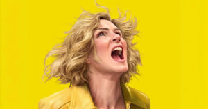 poster de pluribus com a protagonista carol sturka